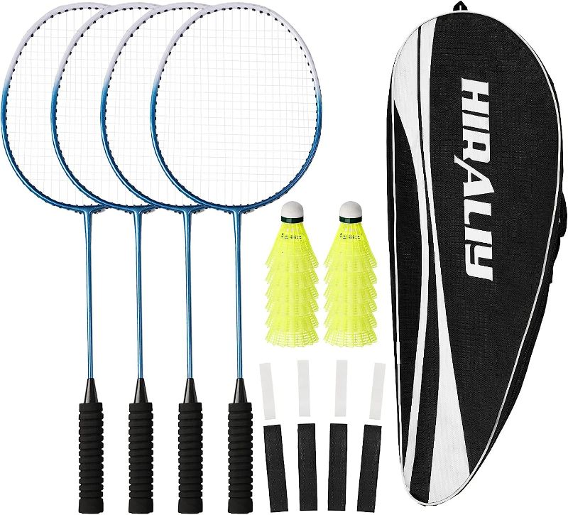 Photo 1 of HIRALIY Badminton Rackets Set