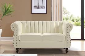 Photo 1 of Uspridefurniture Loveseat, Beige NEW 
