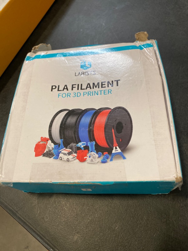 Photo 3 of LABISTS PLA Filamnet for 3D Printer, Black 1 KG NEW 