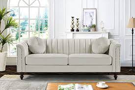 Photo 1 of USPride Furniture Sofa- Ivory NEW 