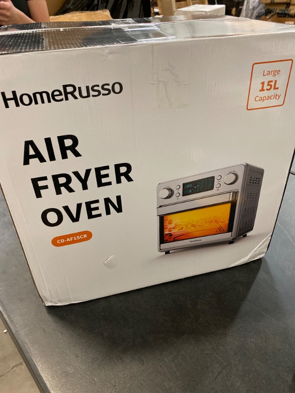 Photo 3 of 24-in-1 Air Fryer Oven,Convection Toaster Oven Countertop Stainless Steel with Rotisserie and Food Dehydrator