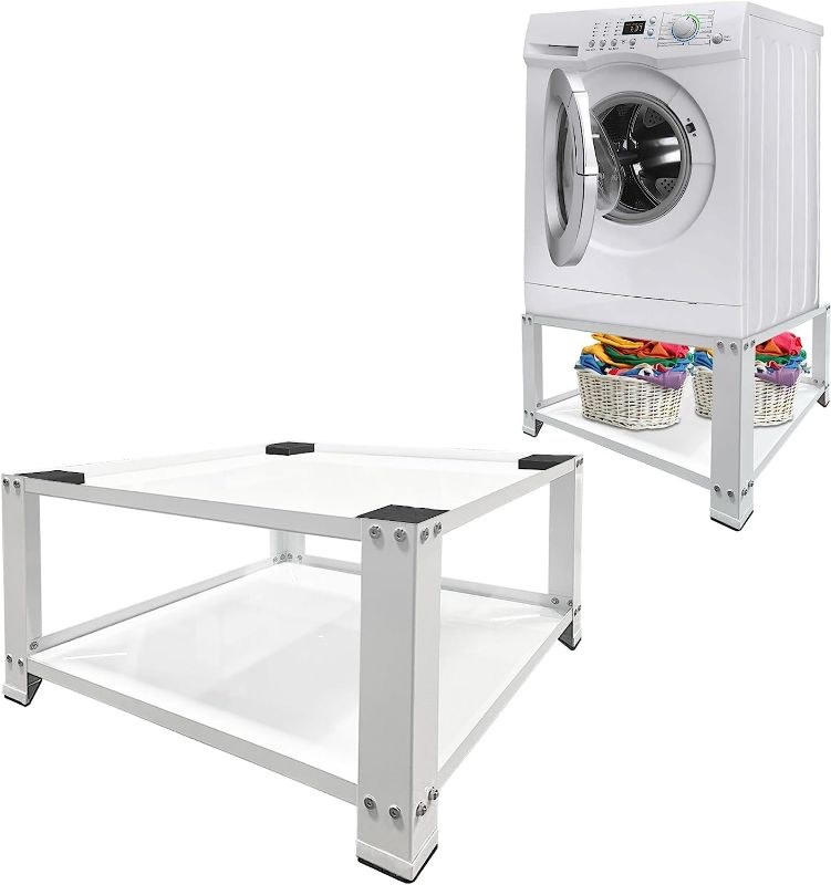 Photo 1 of Royxen Laundry Pedestal 28" Wide Universal Fit 700lbs Capacity, Washing Machine Base Stand Dryer Base Platform Heavy Duty with 16" Height, Newest Model NEW 
