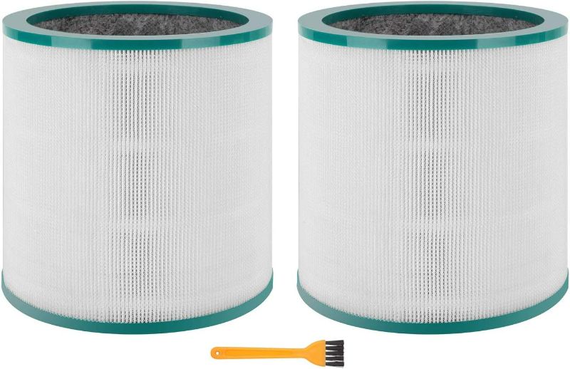 Photo 1 of Colorfullife 2 Pack TP02, TP03 Replacement Air Purifier Filter for Dyson Tower Purifier Pure Cool Link TP02, TP03, Compare to Part 968126-03
