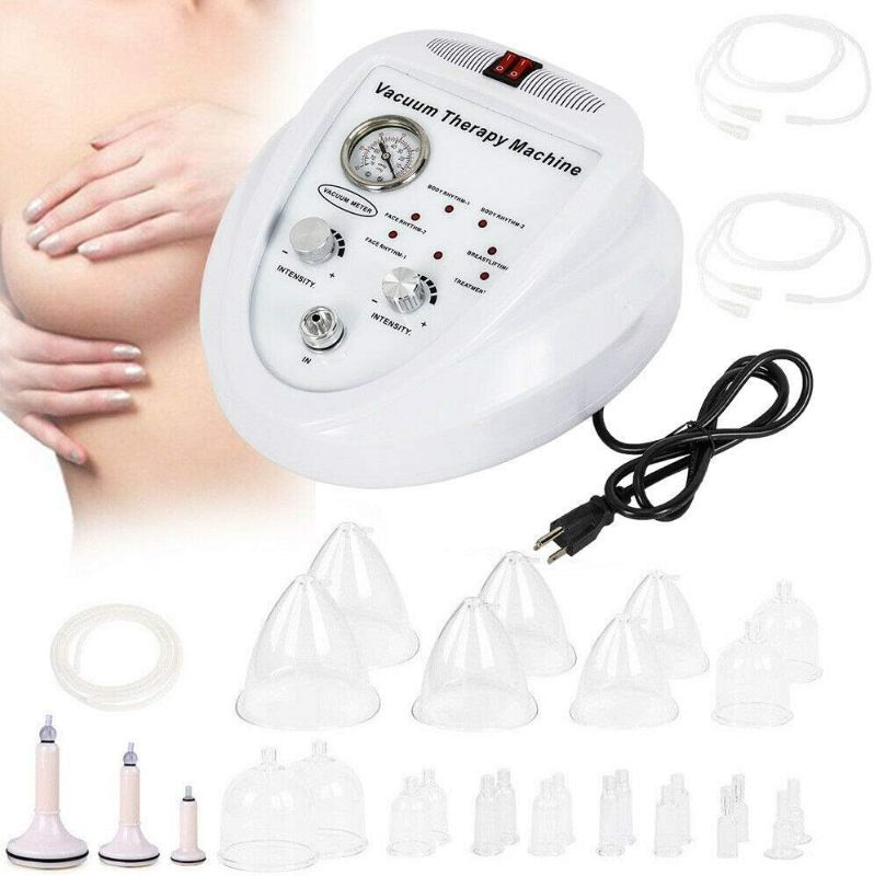 Photo 1 of  Vacuum Therapy Machine, Back Massagers Vacuum Cupping with 27 Vacuum Cups, Massage Body Shaping Spa Skin Machine for Butt, Breast Body Shape Massage, Cupping Therapy Sets NEW