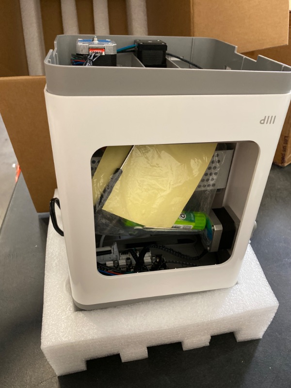 Photo 2 of Monoprice - 140108 MP Cadet 3D Printer, Full Auto Leveling, Print Via WiFi, Small Footprint Perfect for a Desktop, Office, Dorm Room, or The Classroom