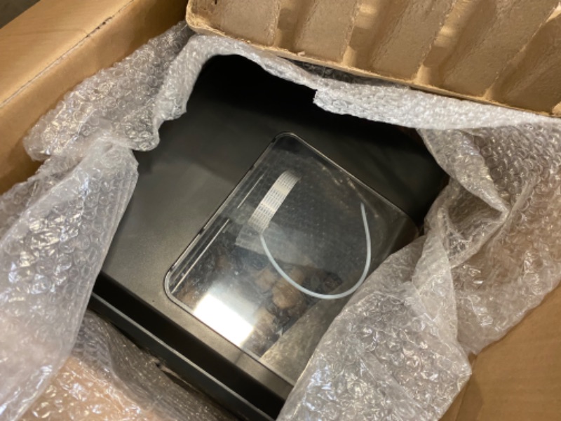 Photo 1 of Monoprice Voxel 3D Printer - Black/Gray with Removable Heated Build PlateFully Enclosed, Touch Screen, 8Gb And Wi-Fi, Large