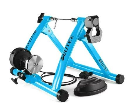 Photo 1 of CXWXC Indoor Bike Trainer Portable Foldable Magnetic Bicycle Stationary Stand
