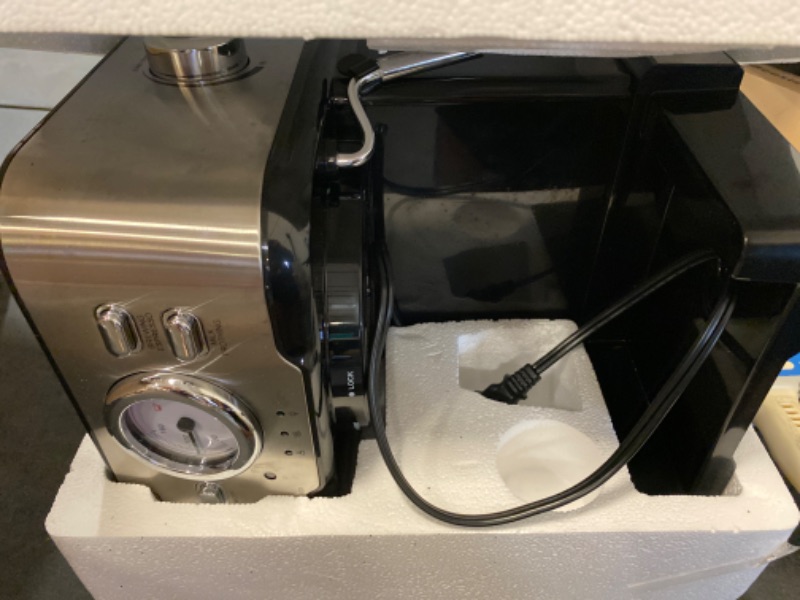Photo 3 of Gevi Espresso Machine 15 Bar Pump Pressure, Cappuccino Coffee Maker with Milk Foaming Steam Wand for Latte, Mocha, Cappuccino, 1.5L Water Tank
