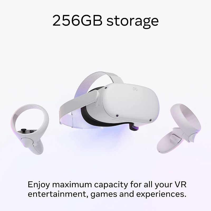 Photo 1 of Meta Quest 2 — Advanced All-In-One Virtual Reality Headset — 256 GB Get Meta Quest 2 