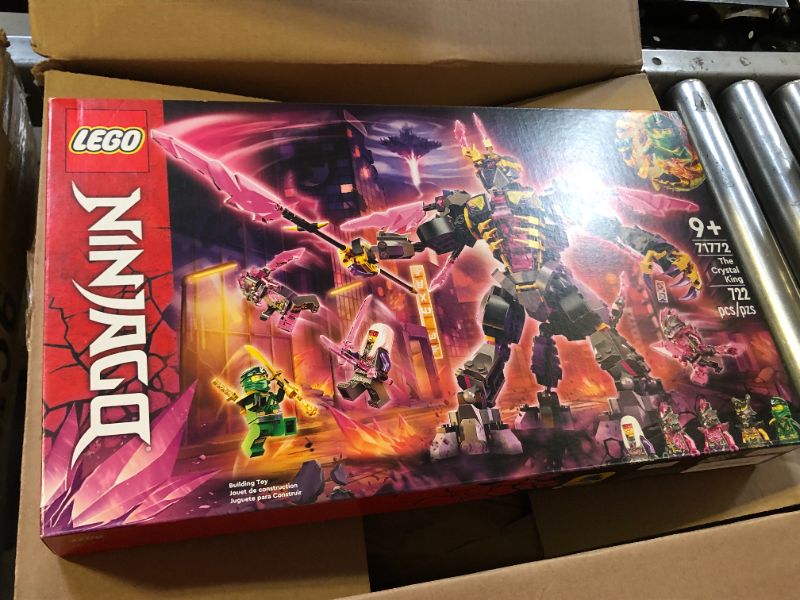 Photo 2 of LEGO NINJAGO The Crystal King Set, 71772 Battle Toy for Kids with Posable Centaur Action Figure and Lloyd Minifigure
