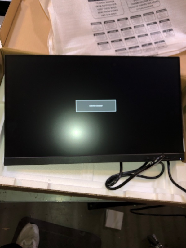 Photo 2 of Lenovo D22e-20 21.5" Full HD WLED LCD Monitor - 16:9 - Raven Black
