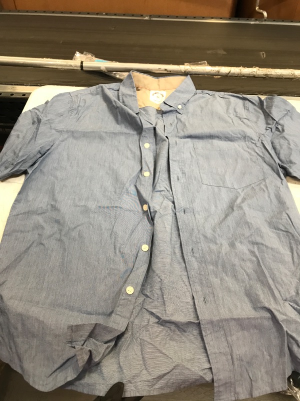 Photo 1 of blue button up mens large