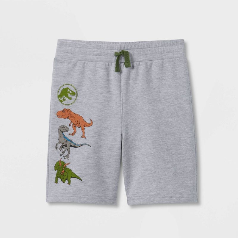 Photo 1 of Boys' Jurassic World Jogger Shorts - xs