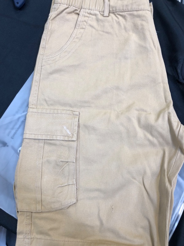 Photo 1 of ASTRO MENS CARGO SHORTS LIGHT BROWN SIZE 34