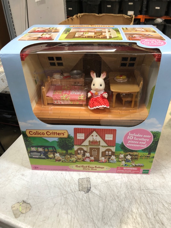 Photo 2 of Calico Critters Red Roof Cozy Cottage CF Red Roof Cozy Cottage