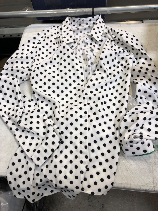 long sleeve button up black