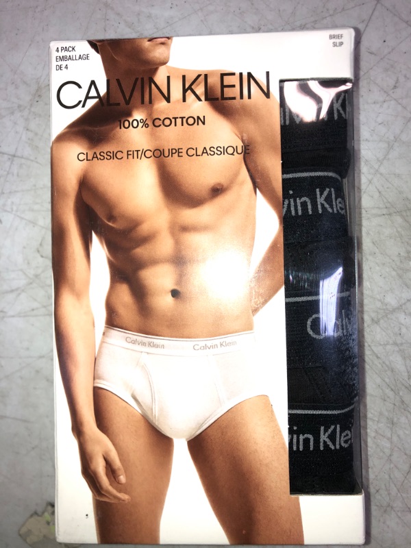 Photo 1 of  CALVIN KLEIN MEDIUM Briefs, Pack of 4