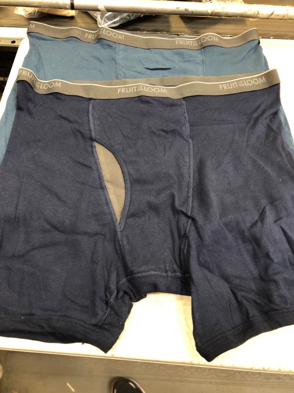 Photo 1 of 2 COUNT MENS FRUIT OF THE LOOM 3X BOXERS
