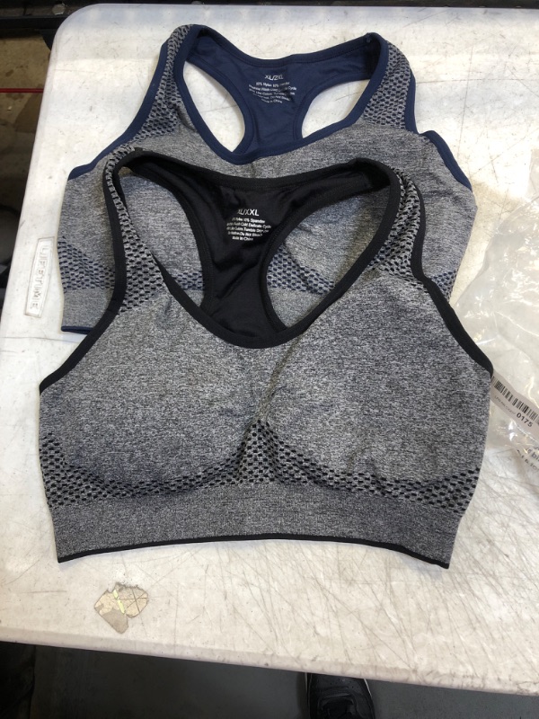 Photo 1 of 2 PACK SPORTS BRA 
SIZE XL/XXL 