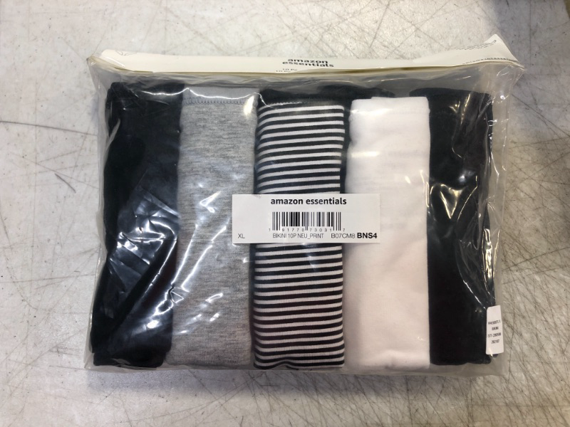 Photo 2 of Amazon Essentials Women's Cotton Bikini Brief Underwear (Available in Plus Size), Multipacks 10 Neutral Colors X-Large