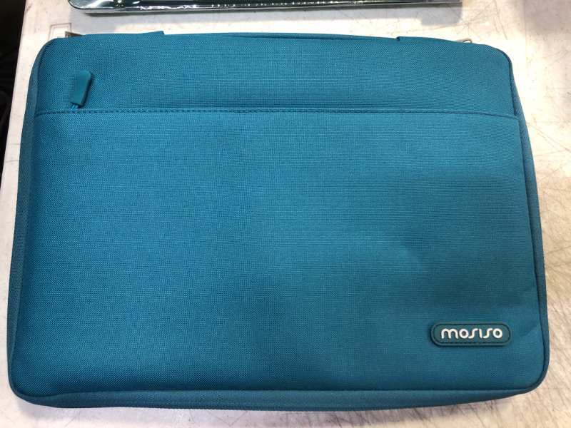 Photo 2 of MOSISO 12 INCH HARDSHELL MACBOOK CASE AND CARRYING CASE, INCLUDES KEYBOARD COVERS, WEBCAM COVERS 