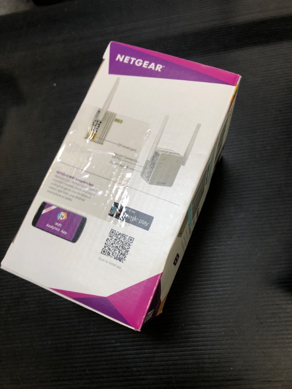 Photo 2 of NETGEAR Wi-Fi Range Extender EX6120 - Coverage Up to 1500 Sq Ft and 25 Devices with AC1200 Dual Band Wireless Signal Booster & Repeater (Up to 1200Mbps Speed), and Compact Wall Plug Design WiFi Extender AC1200