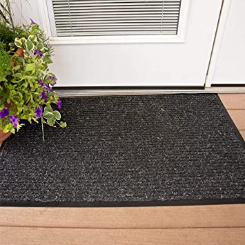 Photo 1 of  Step Entrance Mat, for Home or Office, 3' X 2' Charcoal
