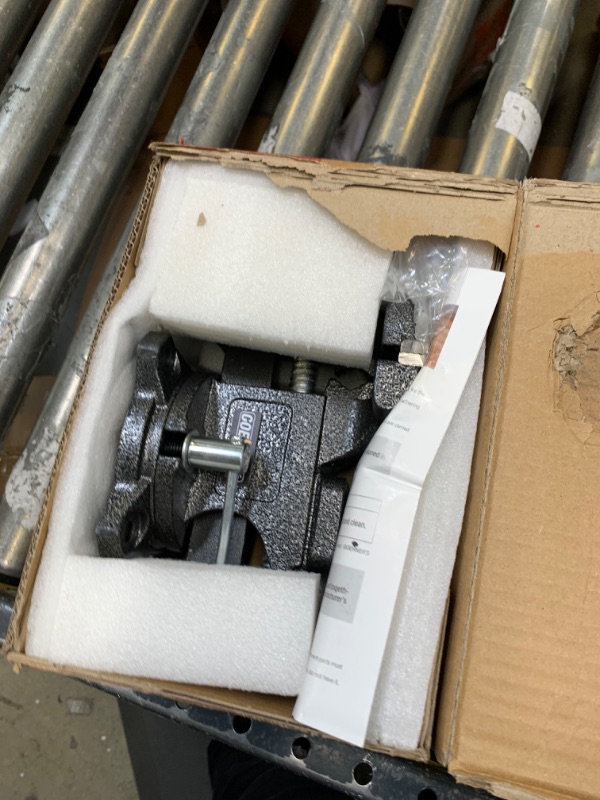 Photo 1 of 4.5" Bench Vise --- Box Packaging Damaged, Item is New

