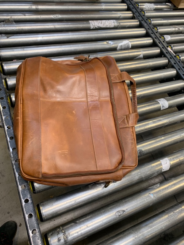 Photo 2 of 14"x18" Leather Laptop Bag --- No Box Packaging, Moderate Use
