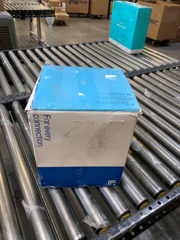 Photo 1 of Linksys MX12600 Velop Intelligent Mesh WiFi 6 System: AX4200, Tri-Band Wireless Network for Full-Speed Home Coverage, 8,100 sq ft (White, 3-Pack) WIFI 6 8100 Sq. ft - 120+ Devices --- Box Packaging Damaged, Minor Use

