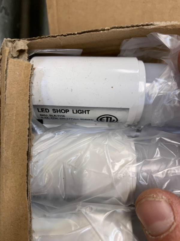 Photo 3 of 45" Long LED Workshop Light 4 Pack --- Box Packaging Damaged, Item is New
