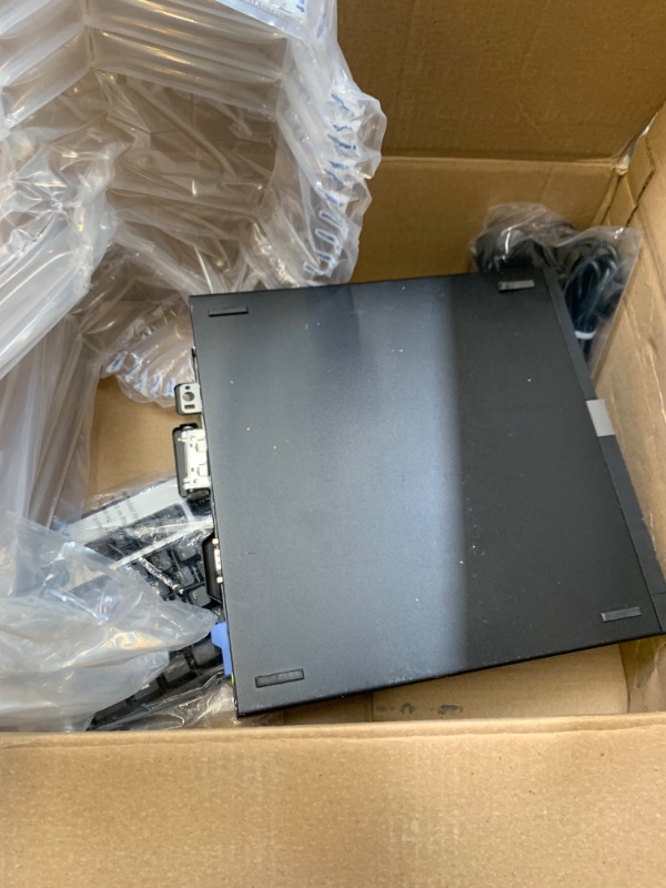 Photo 3 of Dell OptiPlex 7040 Small Form Factor PC, Intel Quad Core i7-6700 up to 4.0GHz, 16G DDR4, 512G SSD, Windows 10 Pro 64 Bit-Multi-Language Supports English/Spanish/French (Renewed) --- Box Packaging Damaged, Moderate Use, Scratches and Scuffs on Metal
