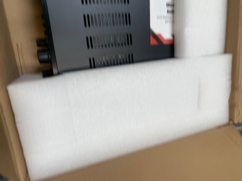 Photo 6 of Pyle PTA66BT 6-Channel 600W Bluetooth Home Audio Stereo Amplifier Receiver System --- Box Packaging Damaged, Minor Use, Missing Remote