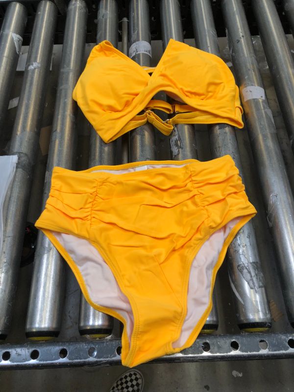 Photo 1 of 2 PIECE WOMEN'S SWIMSUIT MEDIUM 