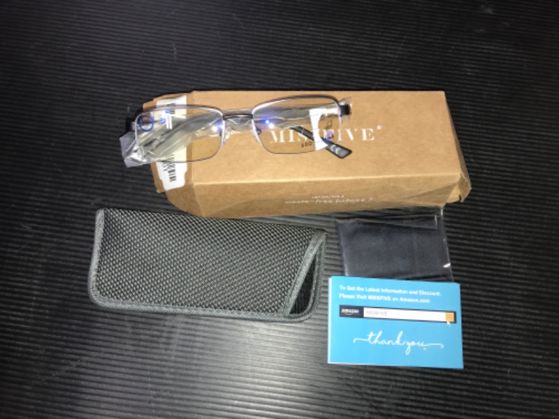 Photo 1 of MISSFIVE GLASSES / BLUE LIGHT PROTECTION LENSES FOR BOTH INDOOR AND OUTDOOR USE 