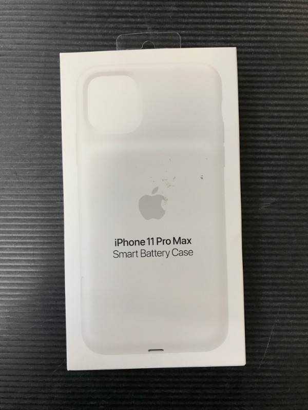 Photo 2 of Apple iPhone 11 Pro Max Smart Battery Case with Wireless Charging - White