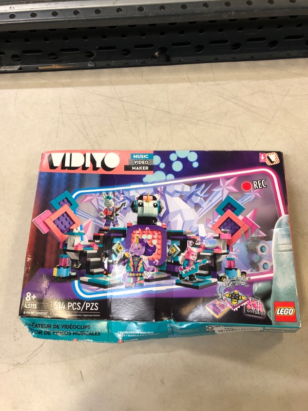 Photo 2 of LEGO VIDIYO K-Pawp Concert 43113 Building Kit Toy; Inspire Kids to Direct and Star in Their Own Music Videos; New 2021 (514 Pieces) - BOX IS DAMAGED BUT STILL FACTORY SEALED