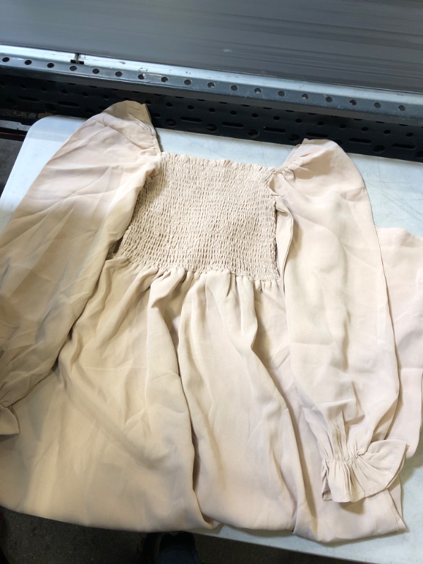 Photo 1 of BEIGE - LONG SLEEVE DRESS - SML