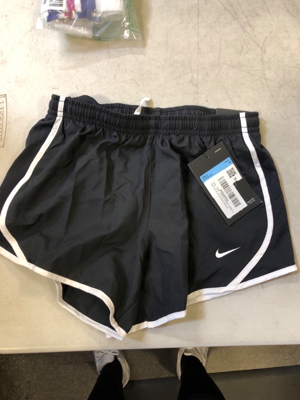 Photo 2 of Nike Girls' Running Medium Black (010) / White/Black/Black