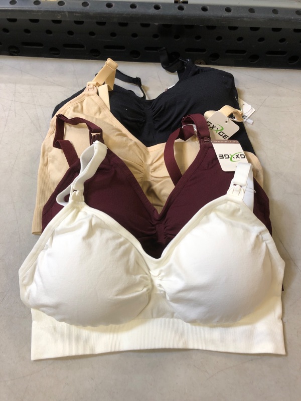 Photo 1 of 4CT VARIETY COLOR OF MATERNITY BRA'S - LARGE