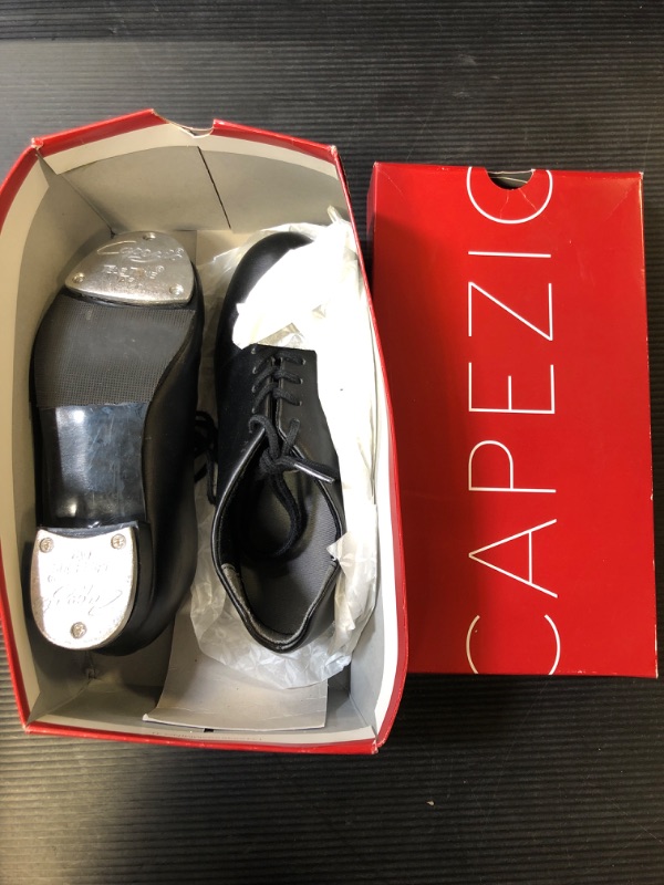 Photo 2 of Capezio Tic Tap Toe Ballet Shoe (Toddler/Little Kid) 12 Wide Little Kid Black