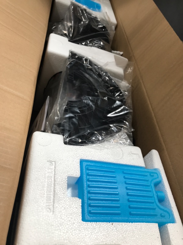 Photo 1 of Dreo Evaporative Air Cooler, 40” Cooling Fan 2023 Upgrade with 80° Oscillating, Removable Water Tank, Ice Packs, Remote Control, 4 Speeds, 7H Timer, Personal Swamp Cooler for Room Home Office Winter Black