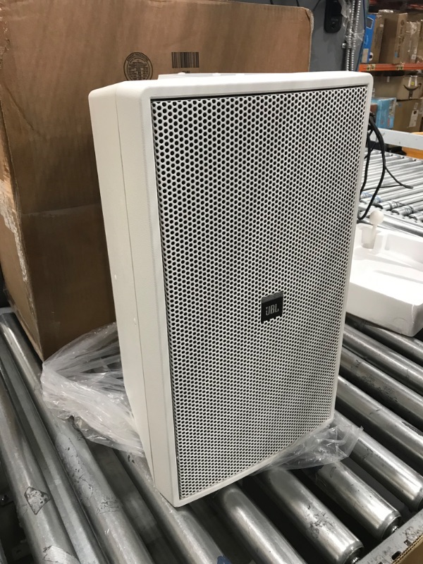 Photo 2 of JBL Professional C29AV-WH-1 2-Way Premium 8-Inch Indoor Outoor Monitor Speaker, White White 300-Watt With Multi-Tap Transformer