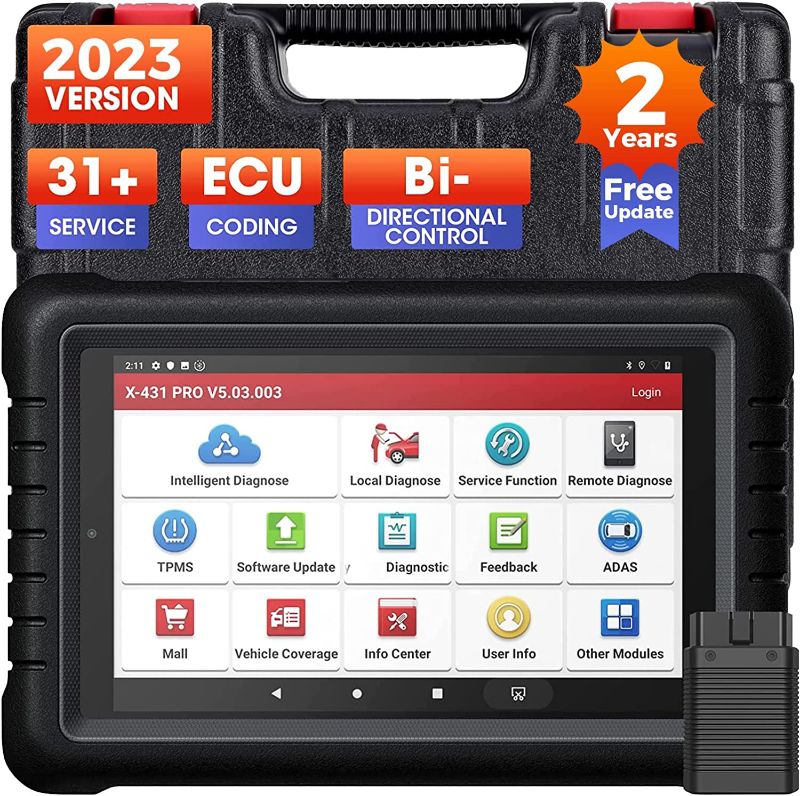 Photo 1 of (PARTS ONLY)LAUNCH X431 PROS V1.0 Diagnostic Tool, 2022 Bidirectional Scan Tool, All System Automotive Scanner, 31+ Services, ECU Coding, Key Programmer, AutoAuth for FCA SGW, 2 Years Free Update
