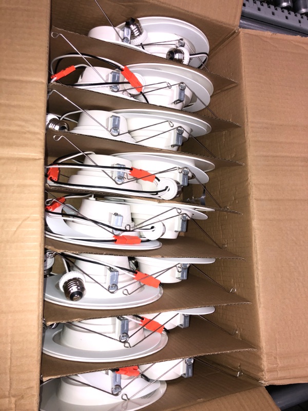 Photo 1 of Sunco Lighting 16 Pack 5/6 Inch LED Can Lights Retrofit Recessed Lighting, Selectable 2700K/3000K/3500K/4000K/5000K Dimmable, Smooth Trim, 13W=75W, 965 LM, Replacement Conversion Kit, UL Energy Star 5 CCT in One (2700K, 3000K, 3500K, 4000K, 5000K) 5/6 inc