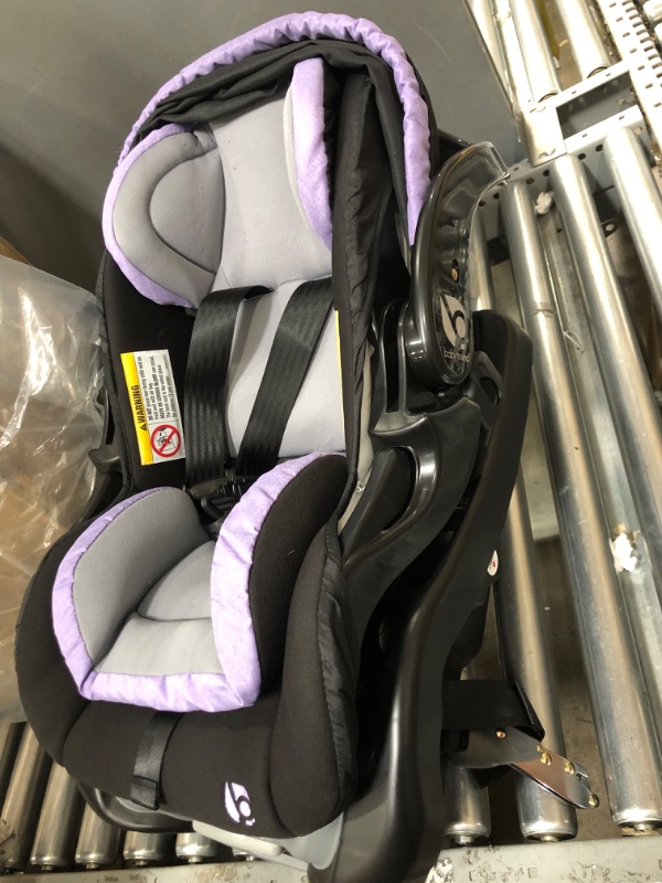 Photo 4 of Baby Trend Secure Snap Tech 35 Infant Car Seat, Lavender Ice 16.5x16.25x28.5 Inch (Pack of 1)