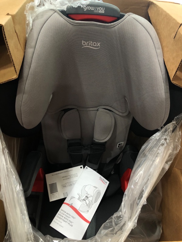 Photo 2 of Britax Grow with You ClickTight Harness-to-Booster, Gray Contour SafeWash
