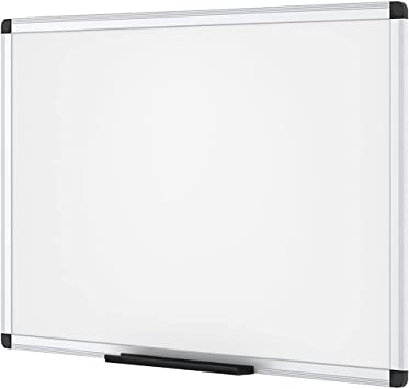 Photo 1 of Magnetic Dry Erase Board, 36 X 24 Inches, Silver Aluminium Frame