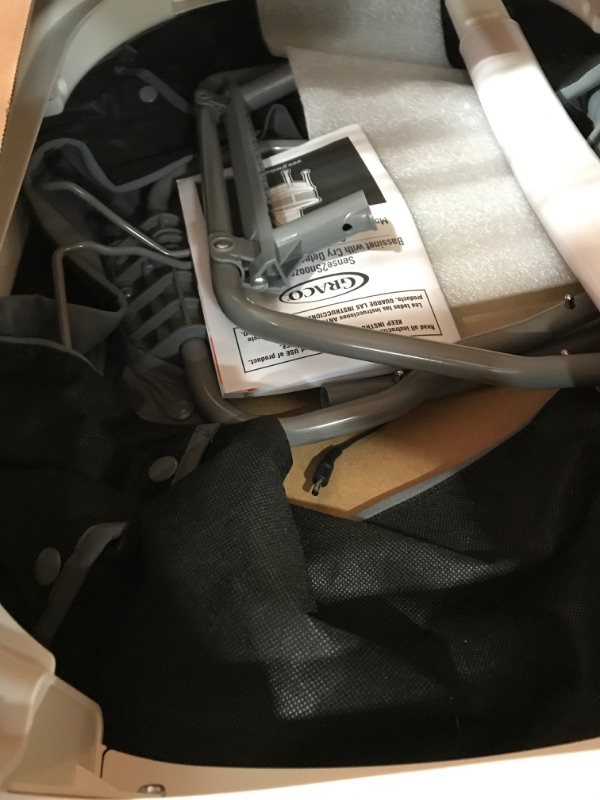 Photo 3 of Graco Sense2Snooze Bassinet with Cry Detection Technology | Baby Bassinet Detects and Responds to Baby's Cries to Help Soothe Back to Sleep, Ellison , 19 D x 26 W x 41 H Inch (Pack of 1) With Cry Detection Ellison