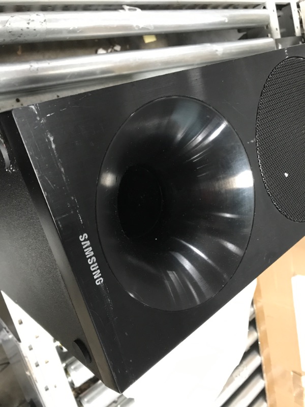Photo 6 of **PARTS ONLY NOT A FUNCTIONAL ITEM**
SAMSUNG HW-B550/ZA 2.1ch Soundbar w/Dolby Audio, DTS Virtual:X, Bass Boosted, Subwoofer Included, Adaptive Sound Lite, Bluetooth Multi Device Connection, Wireless Surround Sound Compatible, 2022 HW-B550 Soundbar
